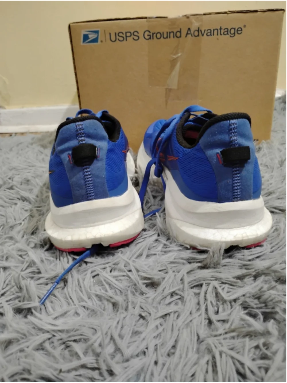 Saucony Tempus Womens Running Shoes Size 12 Blue Raz Zest S10720-125